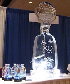 Jean Mare Bottle created by Ice Miracles Long Island, New York, LI, NY